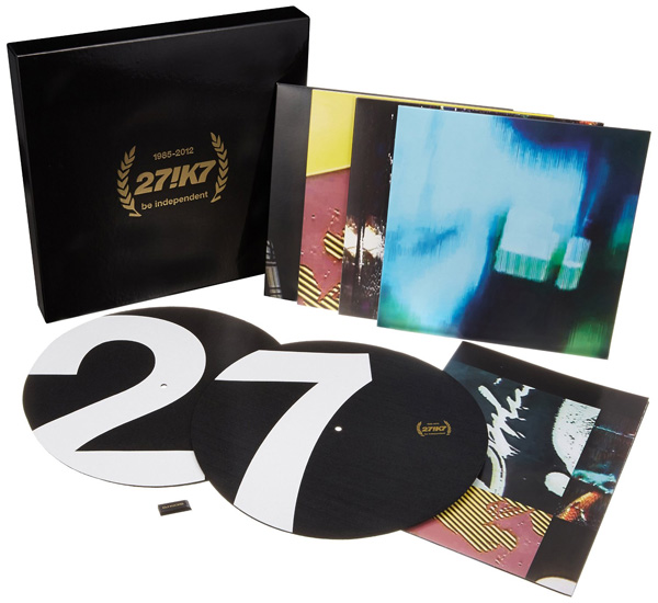 Copertina Disco Vinile 33 giri 27!k7 Boxset [Cofanetto 4 vinili 10"] di Artisti Vari