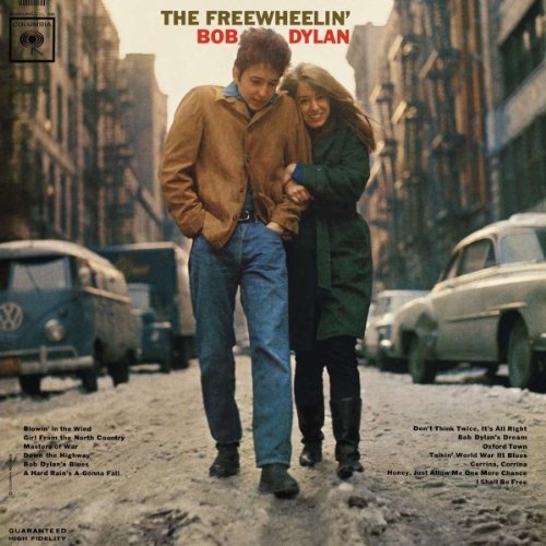 Copertina Disco Vinile 33 giri The Freewheelin di Bob Dylan