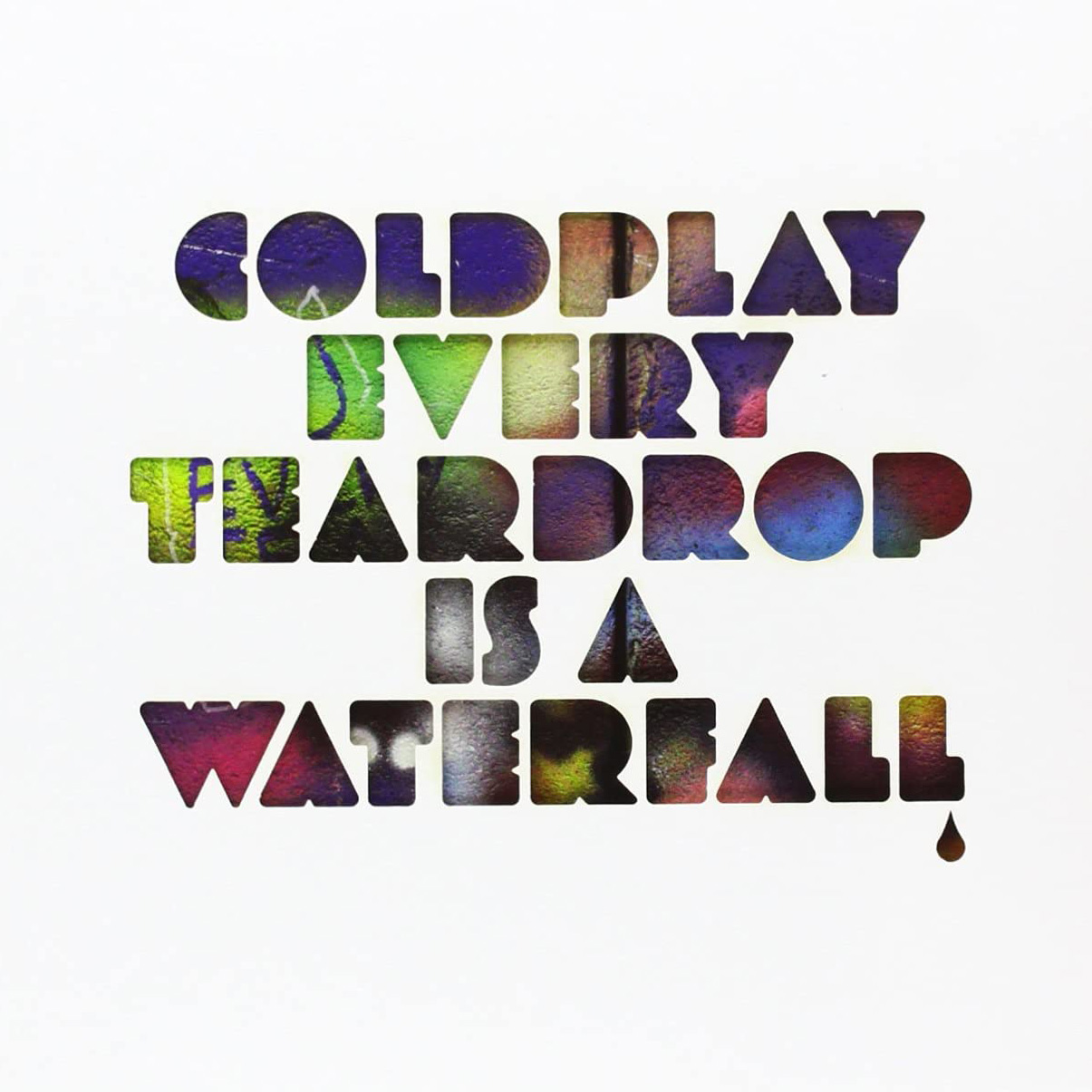 Copertina Vinile 33 giri Every Teardrop Is A Waterfall 45 Giri di Coldplay