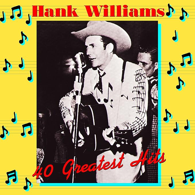 Copertina Vinile 33 giri 40 Greatest Hits di Hank Williams