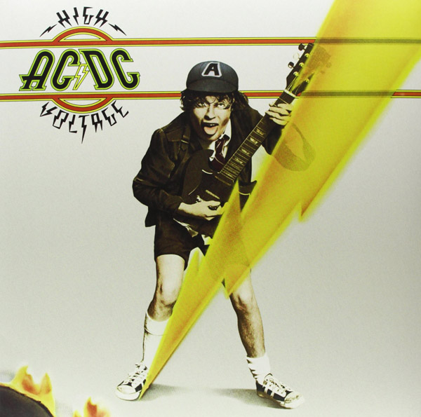 Copertina Disco Vinile 33 giri High Voltage di AC/DC