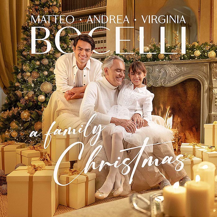 Copertina Vinile 33 giri A Family Christmas di Andrea Bocelli