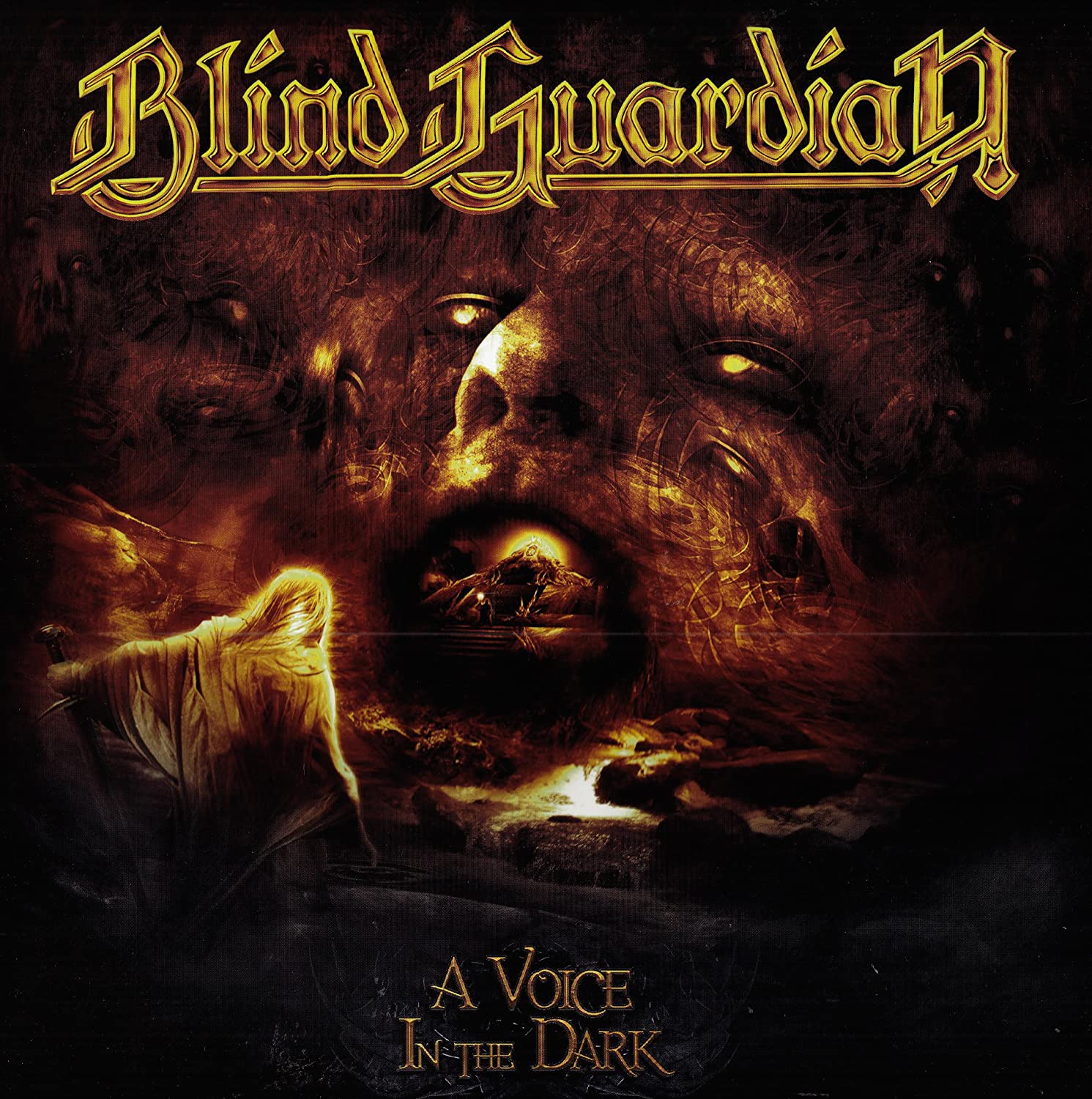 Copertina Vinile 33 giri A Voice in the Dark Singolo LP di Blind Guardian