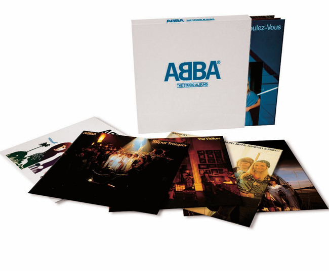 Copertina Disco Vinile 33 giri ABBA: The Studio Album [Cofanetto 8 LP] di ABBA