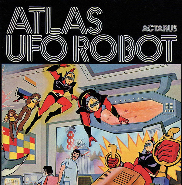 Copertina Vinile 33 giri Atlas UFO Robot di Actarus