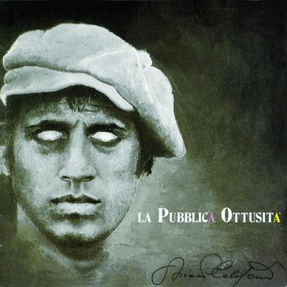 Copertina Vinile 33 giri La Pubblica Ottusità di Adriano Celentano