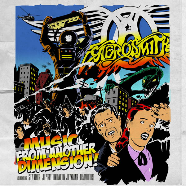 Copertina Disco Vinile 33 giri Music from Another Dimension [2 LP + CD] di Aerosmith