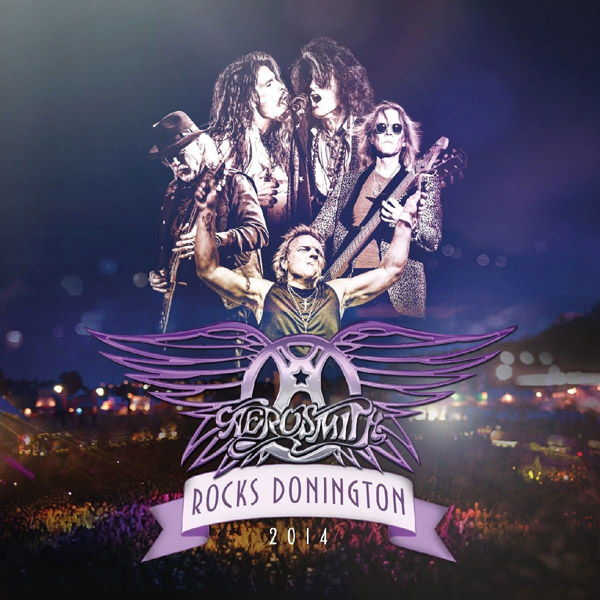 Copertina Disco Vinile 33 giri Rocks Donington 2014 [3xLP+DVD] di Aerosmith