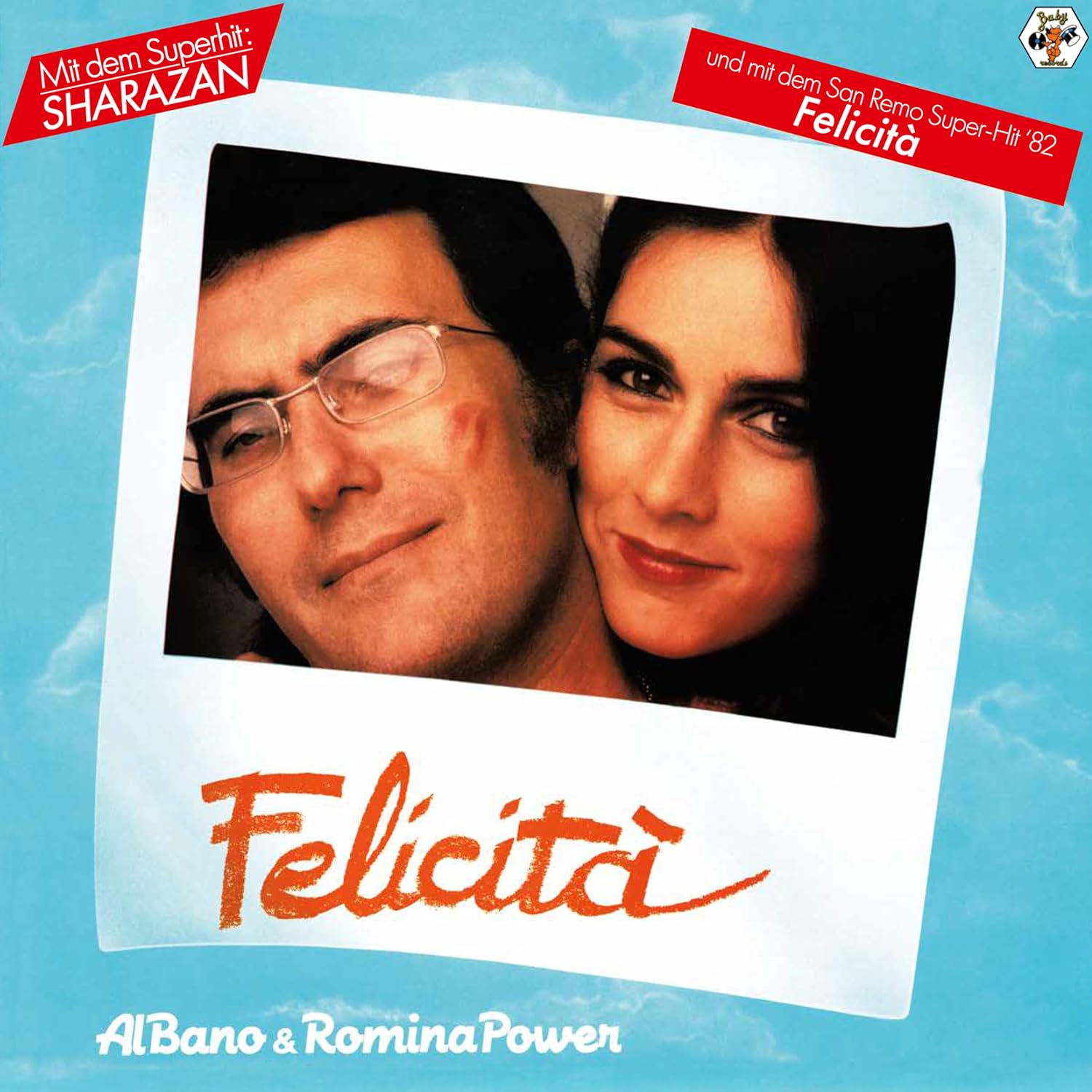 Copertina Vinile 33 giri Felicità di Al Bano & Romina Power