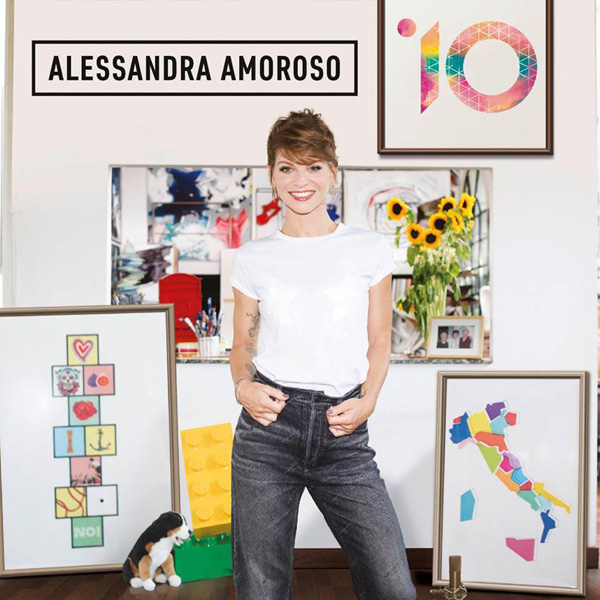 Copertina Vinile 33 giri 10 [2 LP] di Alessandra Amoroso