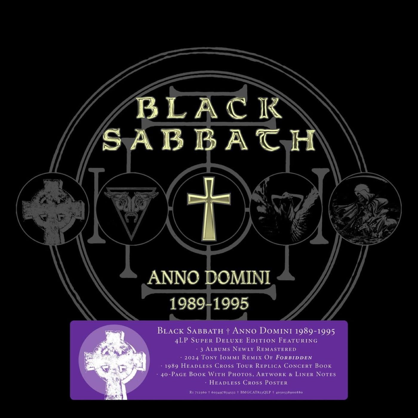 Copertina Vinile 33 giri Anno Domini 1989-1995 di Black Sabbath