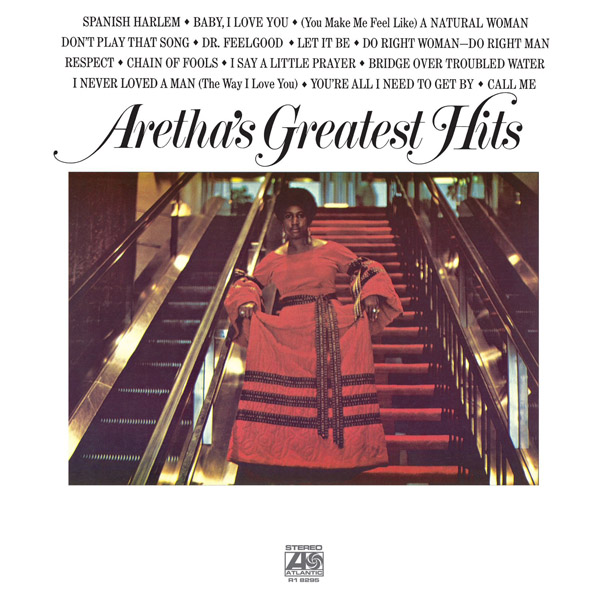 Copertina Disco Vinile 33 giri Aretha's Greatest Hits di Aretha Franklin