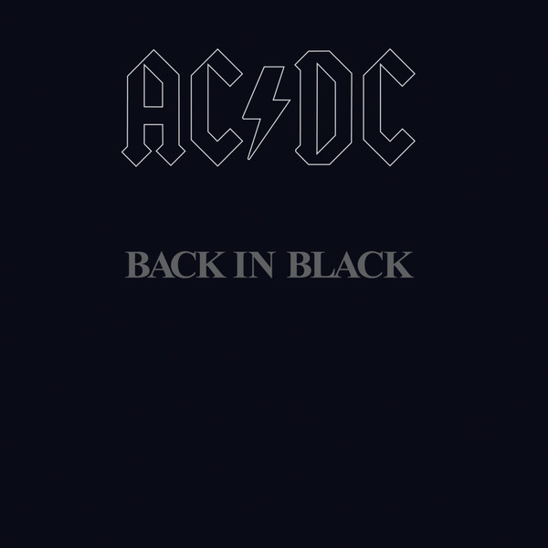 Copertina Disco Vinile 33 giri Back in Black di AC/DC