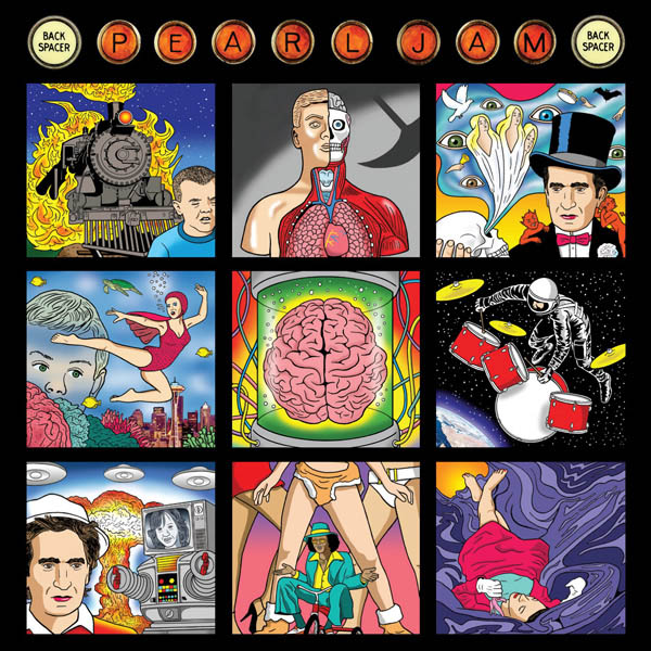 Copertina Disco Vinile 33 giri Backspacer di Pearl Jam