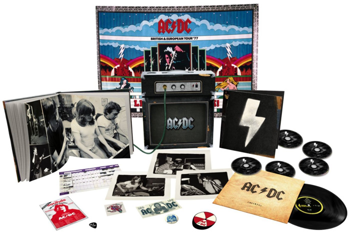 Copertina Disco Vinile 33 giri Backtracks Deluxe [Cofanetto con Amplificatore] di AC/DC