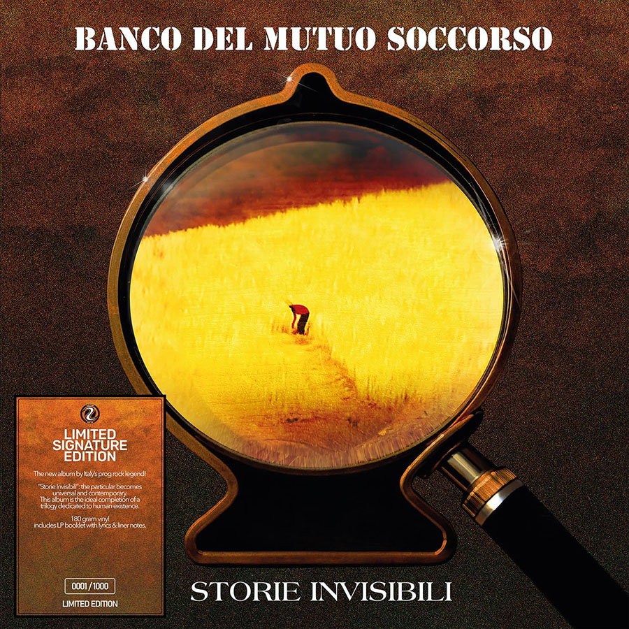 Copertina Vinile 33 giri Storie Invisibili di Banco del Mutuo Soccorso