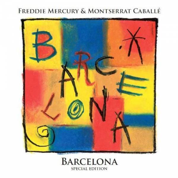 Copertina Disco Vinile 33 giri Barcelona di Freddie Mercury