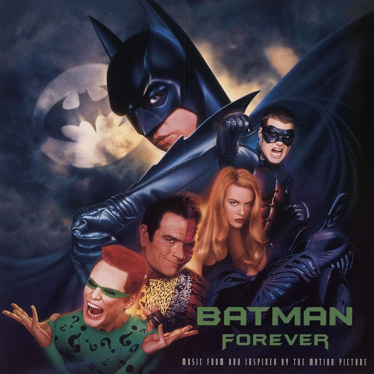 Copertina Vinile 33 giri Batman Forever [2xLP Soundtrack] di Artisti Vari