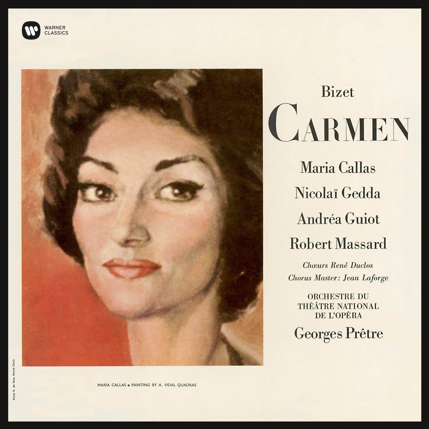 Copertina Disco Vinile 33 giri Bizet: Carmen [3 LP] di Maria Callas