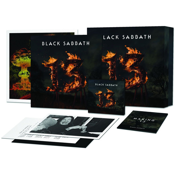 Copertina Disco Vinile 33 giri 13 [Cofanetto LP+2CD+DVD] di Black Sabbath