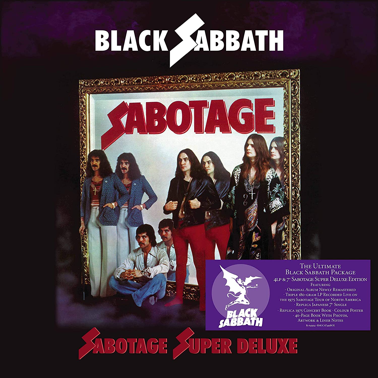 Copertina Vinile 33 giri Sabotage (box) di 