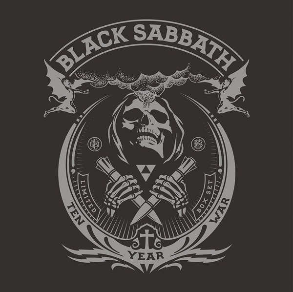 Copertina Vinile 33 giri The Ten Year War [Cofanetto 8LP + 2x45 Giri] di Black Sabbath