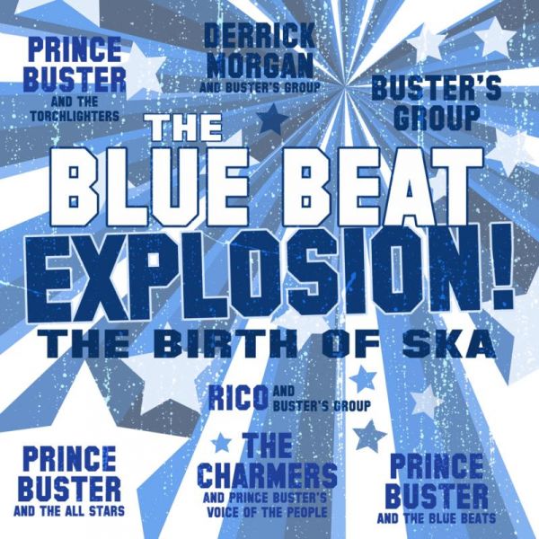 Copertina Disco Vinile 33 giri Blue Beat Explosion di Artisti Vari
