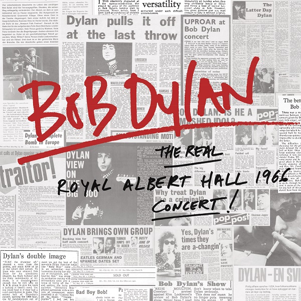 Copertina Disco Vinile 33 giri The Real Royal Albert Hall 1966 Concert [2 LP] di Bob Dylan