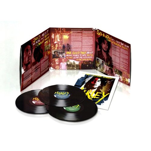 Copertina Disco Vinile 33 giri Marley Soundtrack [3 LP] di Bob Marley
