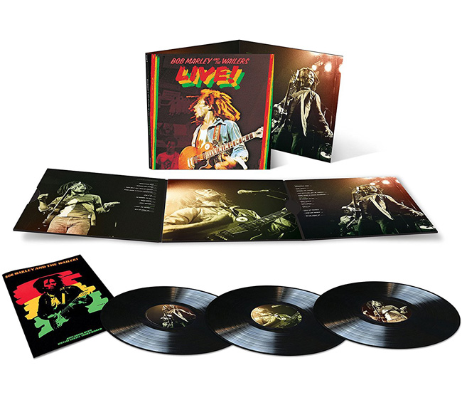 Copertina Disco Vinile 33 giri Live! [Deluxe 3xLP] di Bob Marley and The Wailers