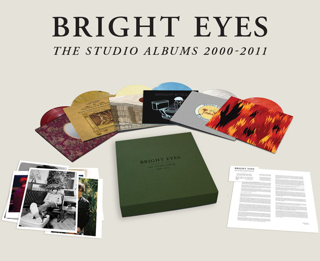 Copertina Disco Vinile 33 giri The Studio Albums 2000-2011 [Cofanetto 10xLP] di Bright Eyes