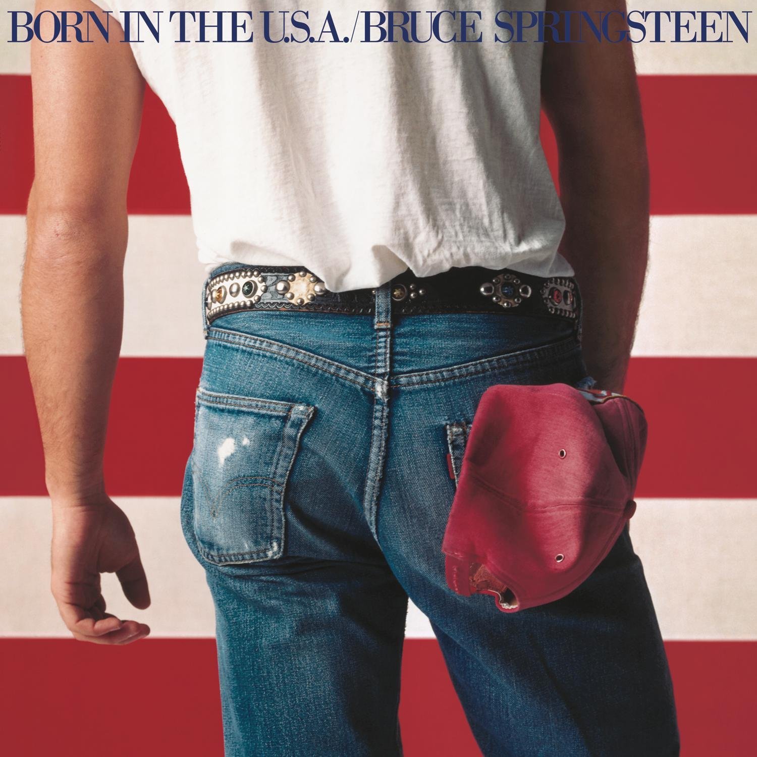 Copertina Disco Vinile 33 giri Born in the U.S.A.  di Bruce Springsteen