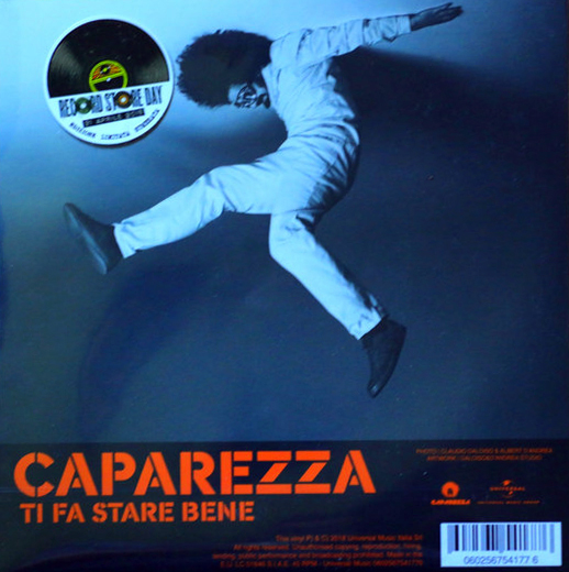 Copertina Vinile 33 giri Ti Fa Stare Bene/Una Chiave [Singolo 45 Giri] di Caparezza