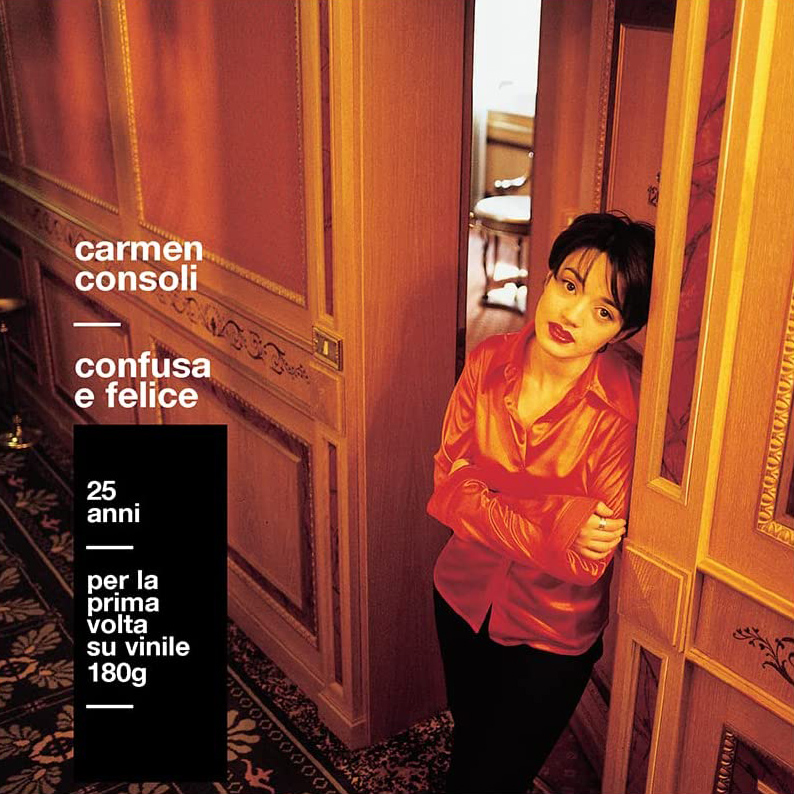 Copertina Vinile 33 giri Confusa e Felice di Carmen Consoli