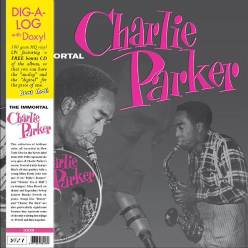 Copertina Disco Vinile 33 giri Immortal Charlie Parker [LP+CD] di Charlie Parker
