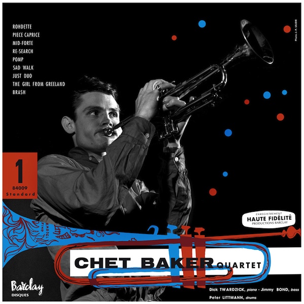 Copertina Disco Vinile 33 giri Quartet Featuring Dick Twardzik di Chet Baker