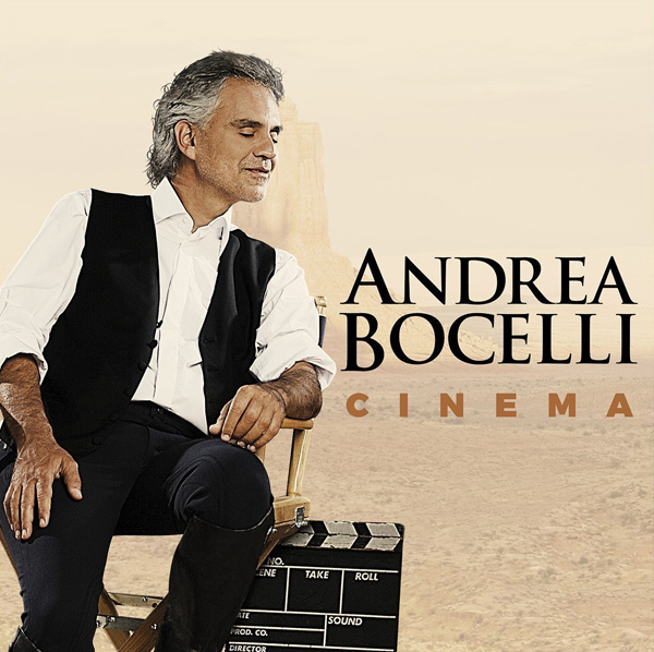 Copertina Disco Vinile 33 giri Cinema [2 LP] di Andrea Bocelli