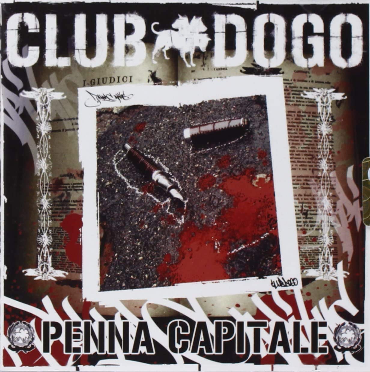 Copertina Vinile 33 giri Penna Capitale[2 LP] di Club Dogo