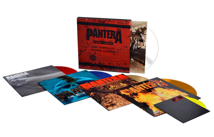 Copertina Disco Vinile 33 giri The Complete Studio Albums 1990-2000 di Pantera
