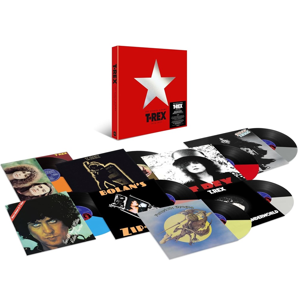 Copertina Vinile 33 giri The Studio Albums 1970-1977 di T.Rex