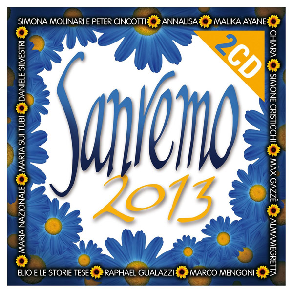Copertina Disco Vinile 33 giri Sanremo 2013 [2 CD] di 