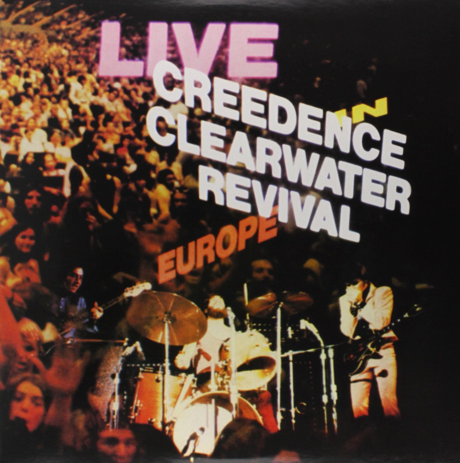 Copertina Disco Vinile 33 giri Live in Europe [2 LP] di Creedence Clearwater Revival