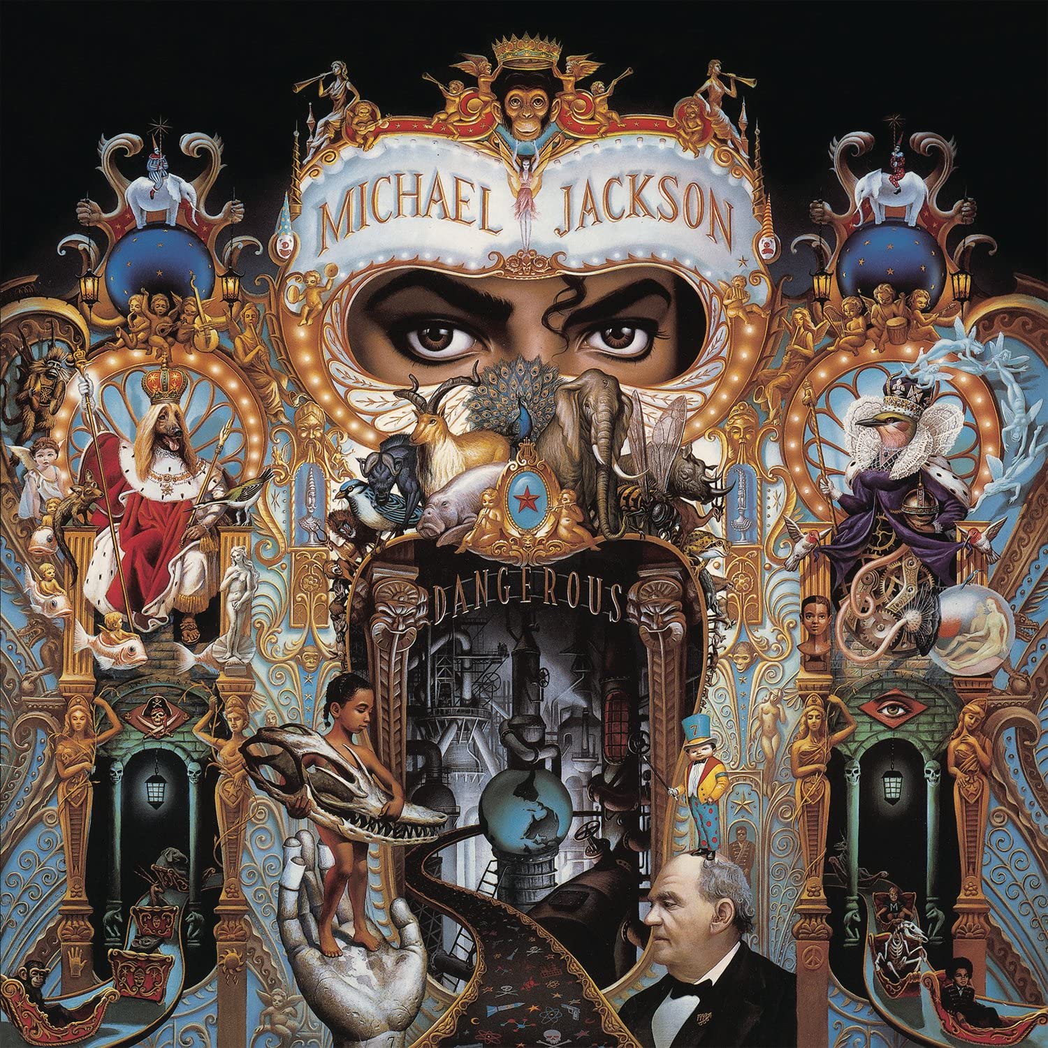 Copertina Vinile 33 giri Dangerous di Michael Jackson