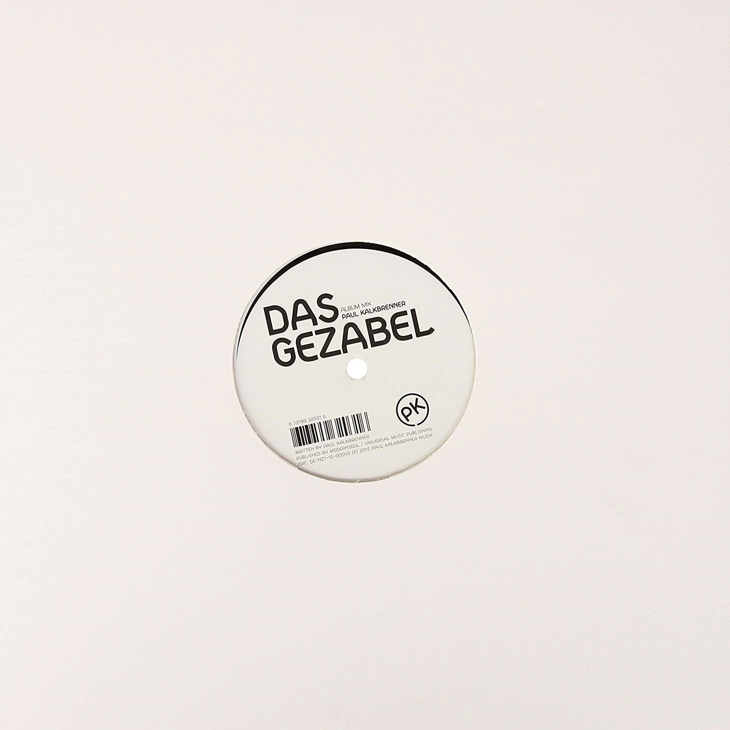 Copertina Vinile 33 giri  di Paul Kalkbrenner