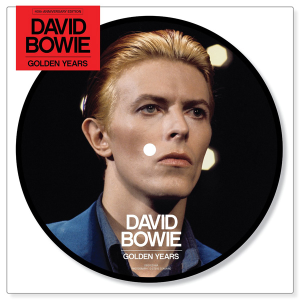 Copertina Disco Vinile 33 giri Golden Years [Singolo Picture Disc 7"] di David Bowie