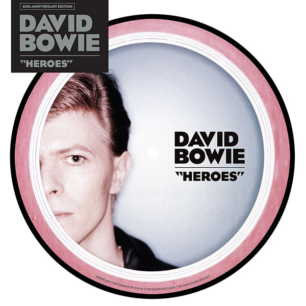 Copertina Vinile 33 giri Heroes [Singolo Picture Disc 7"] di David Bowie