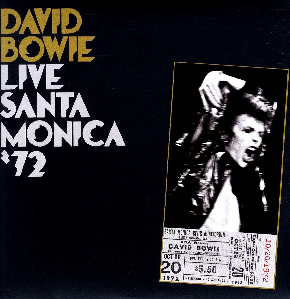 Copertina Disco Vinile 33 giri Live Santa Monica '72 [2 LP] di David Bowie