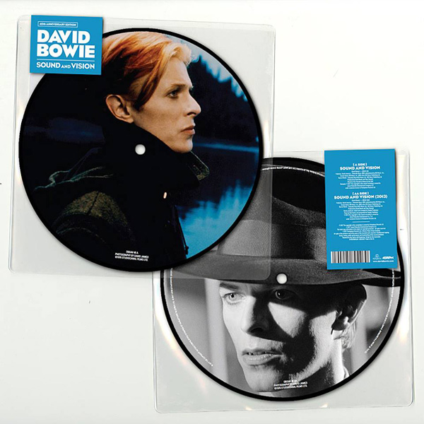 Copertina Disco Vinile 33 giri Sound and Vision [Singolo Picture Disc 7"] di David Bowie