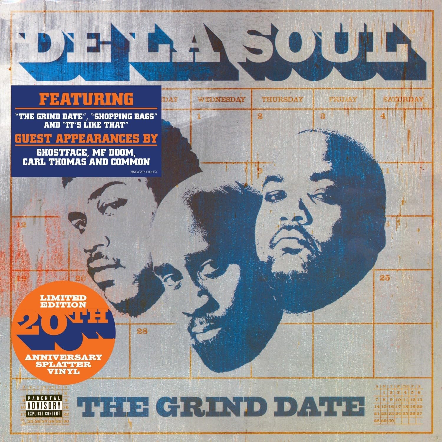 Copertina Vinile 33 giri The Grind Date di De La Soul