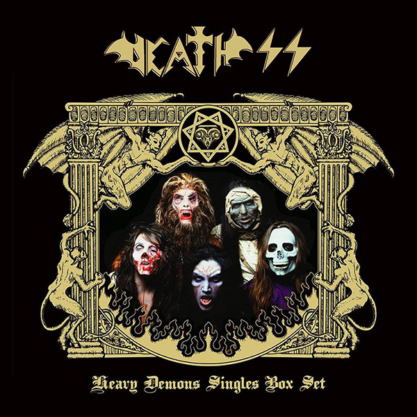 Copertina Vinile 33 giri Heavy Demons [Cofanetto 6 x 45 Giri] di Death Ss